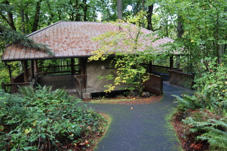 The Glenn Jackson shelter – located near the Nature Center